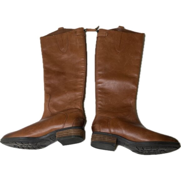 Sam Edelman Women's Penny Classic Equestrian Riding Boots Brown Leather US 5M - Picture 9 of 9